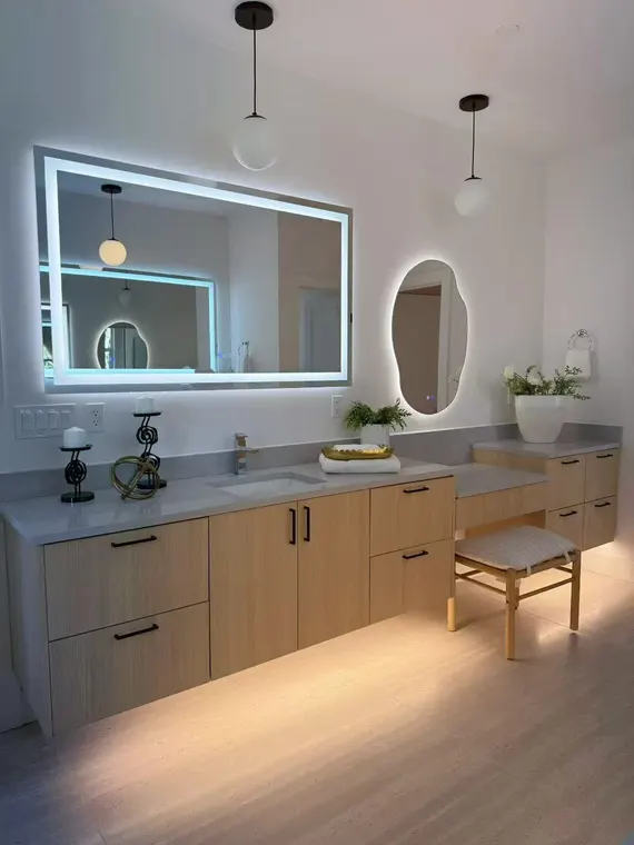 Completed kitchen or home project featuring Riva Oak