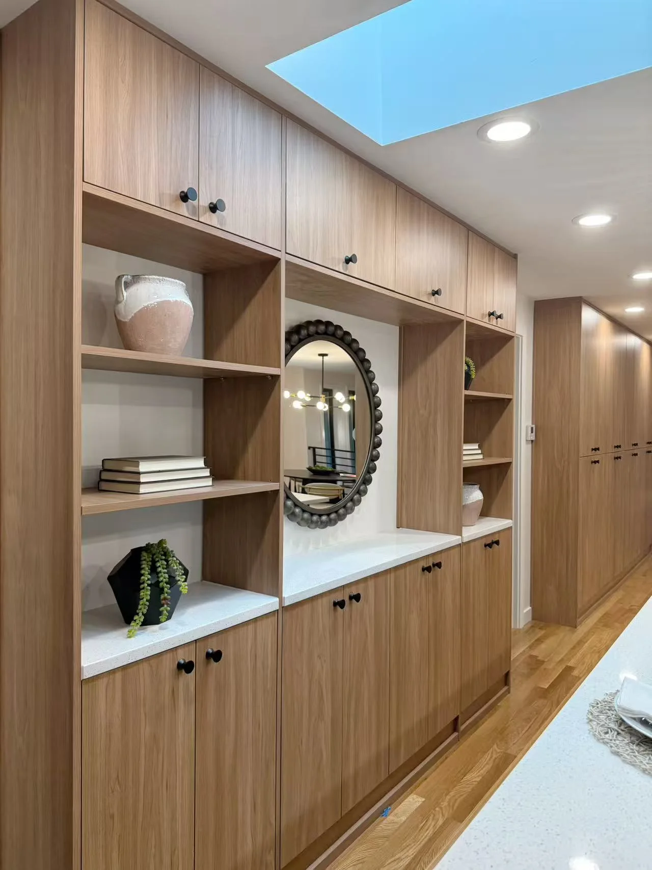 Kanas Oak Project completed interior