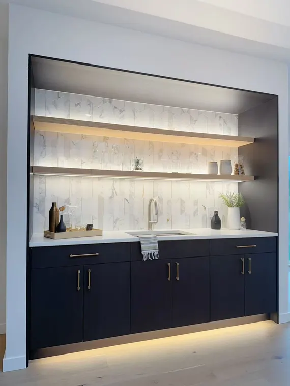 Completed kitchen or home project featuring Dekor Black