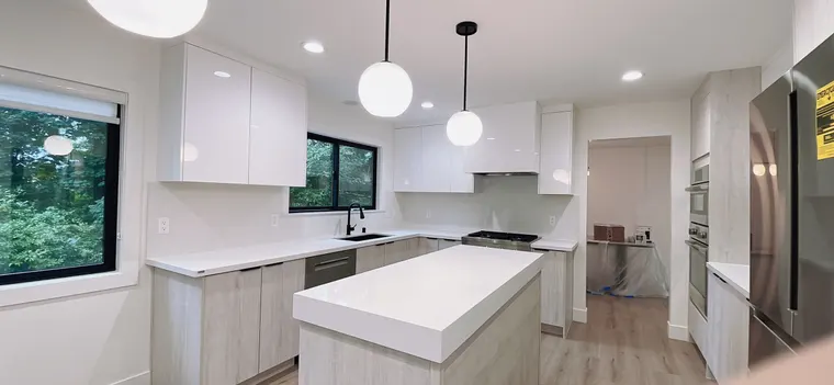 Completed kitchen or home project featuring TK201-Hyper White