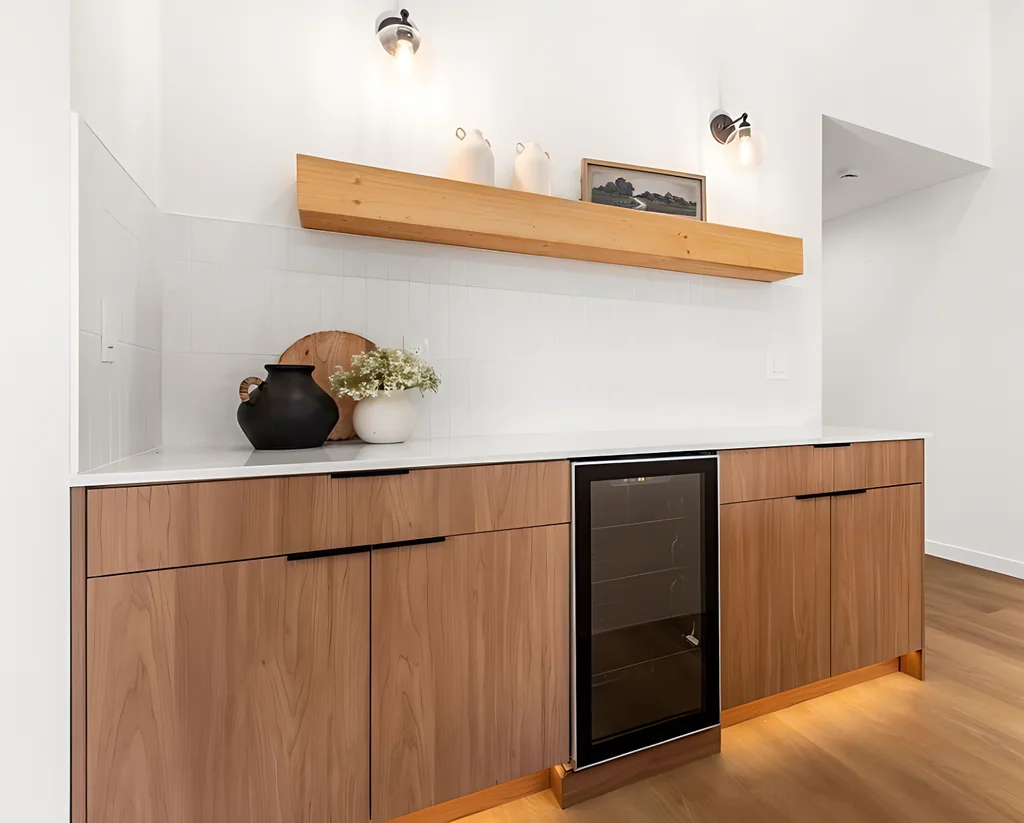 Kanas Oak Project completed interior