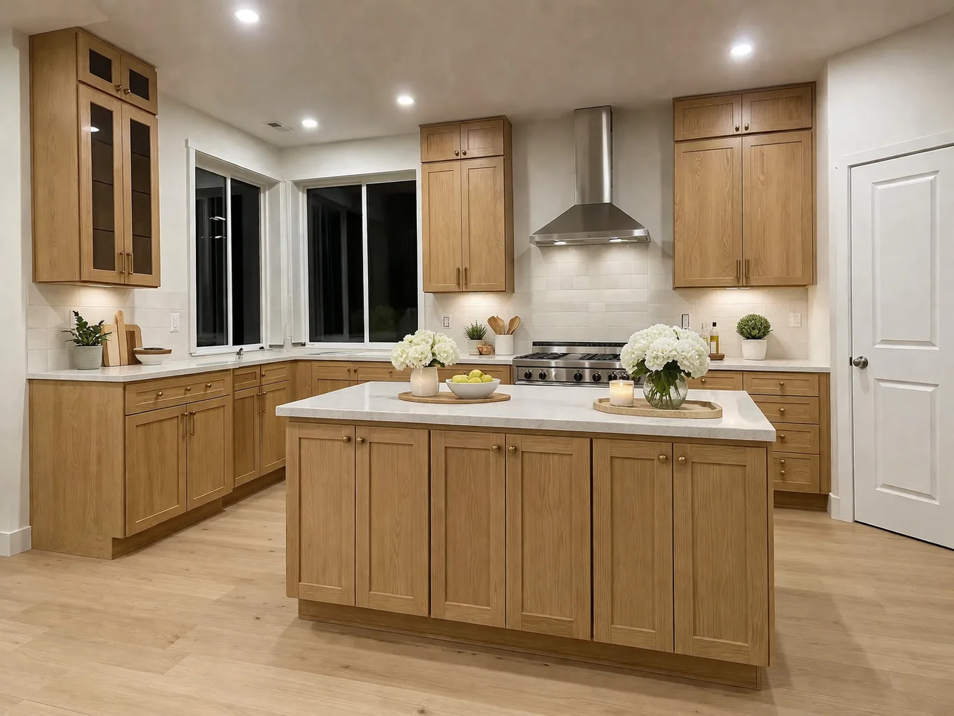 White Oak Project completed interior