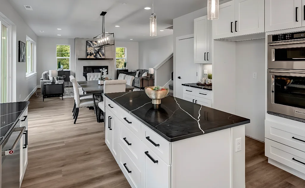 White Shaker Project completed interior