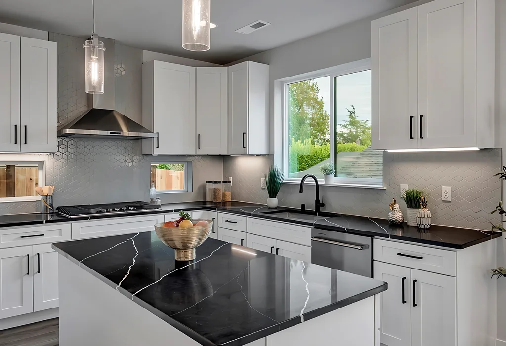 White Shaker Project completed interior