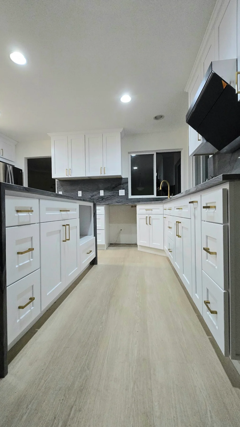 White Shaker Project completed interior