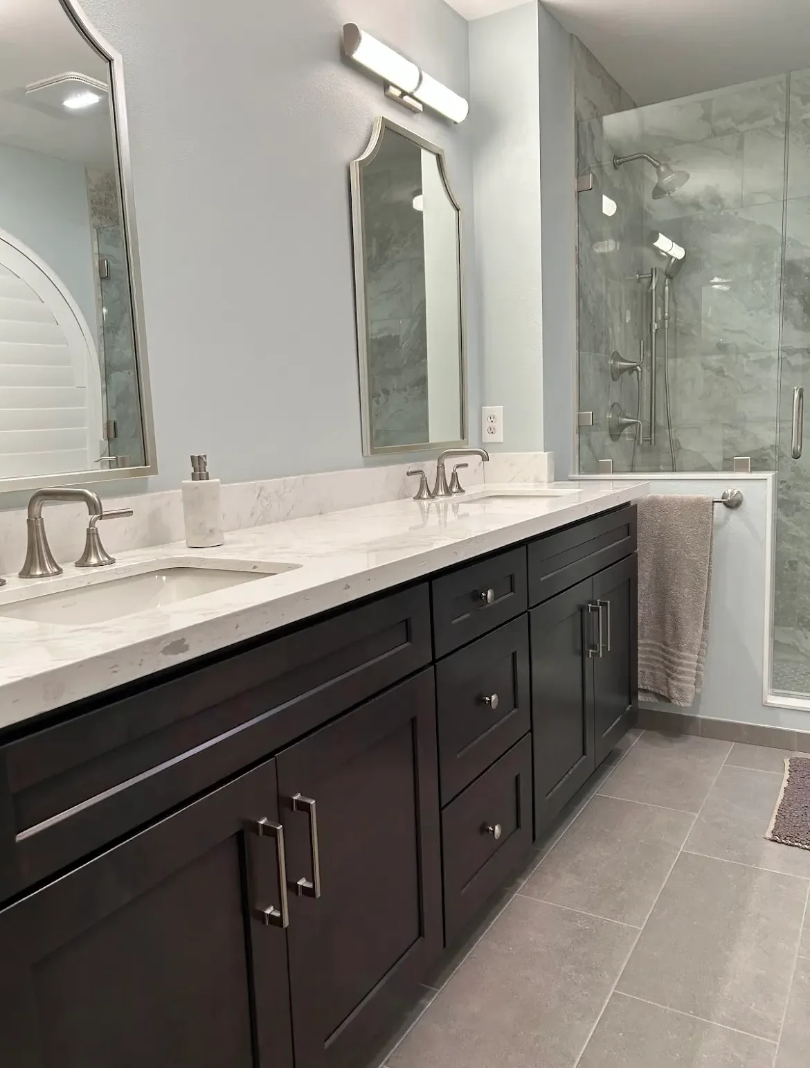 Charcoal Shaker Project completed interior