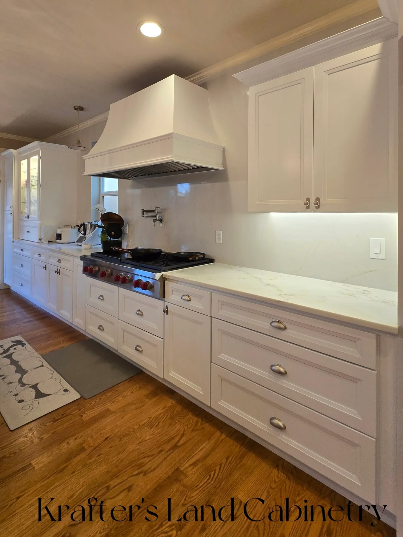 White Shaker Project completed interior